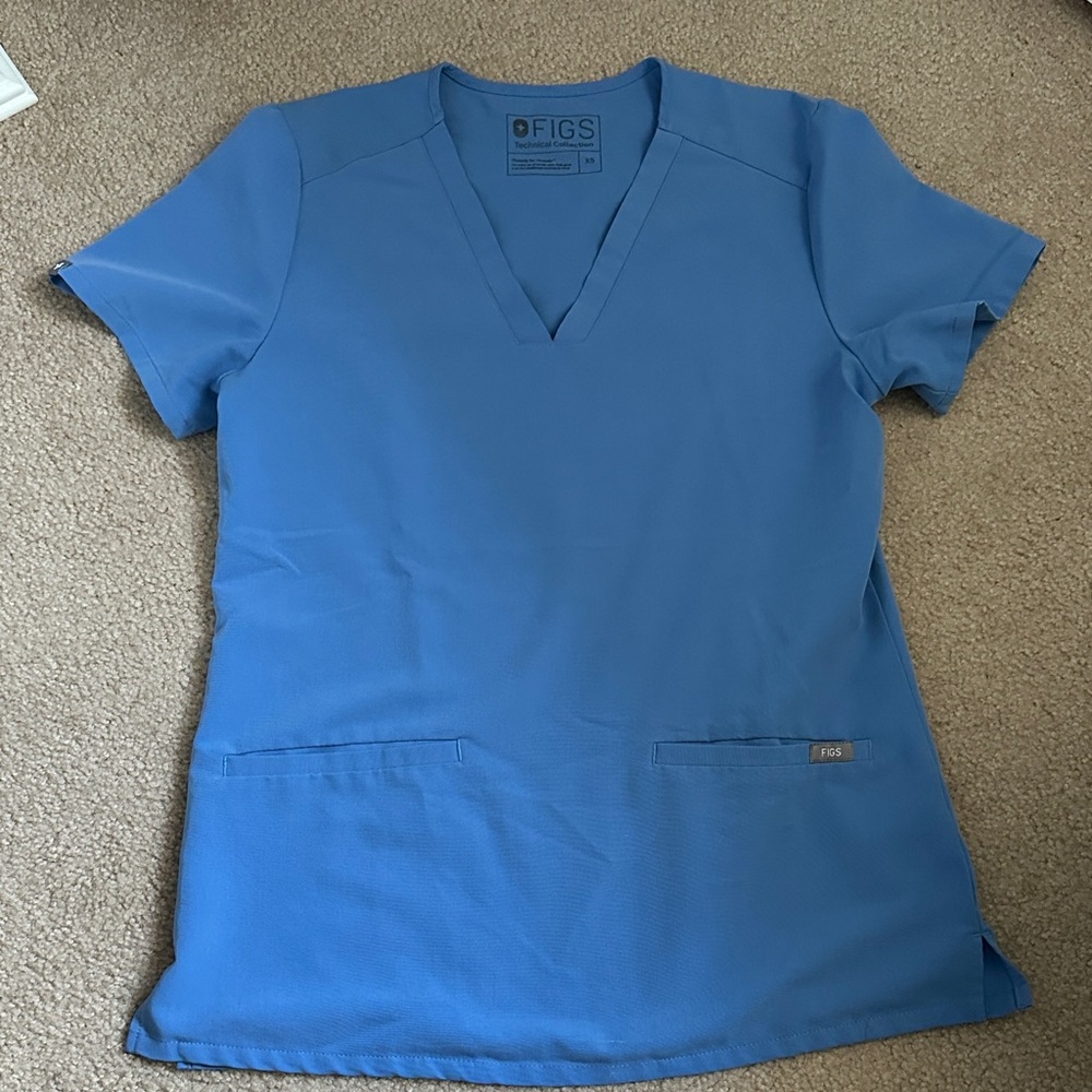 Figs scrub set ceil blue XS/XSP